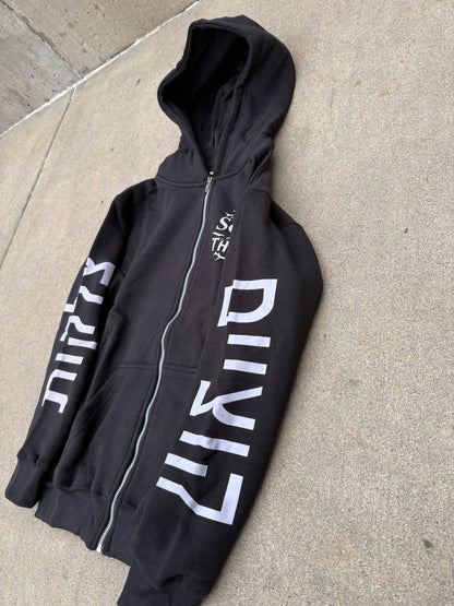 Scars and Thorns Black Zip-up Hoodie