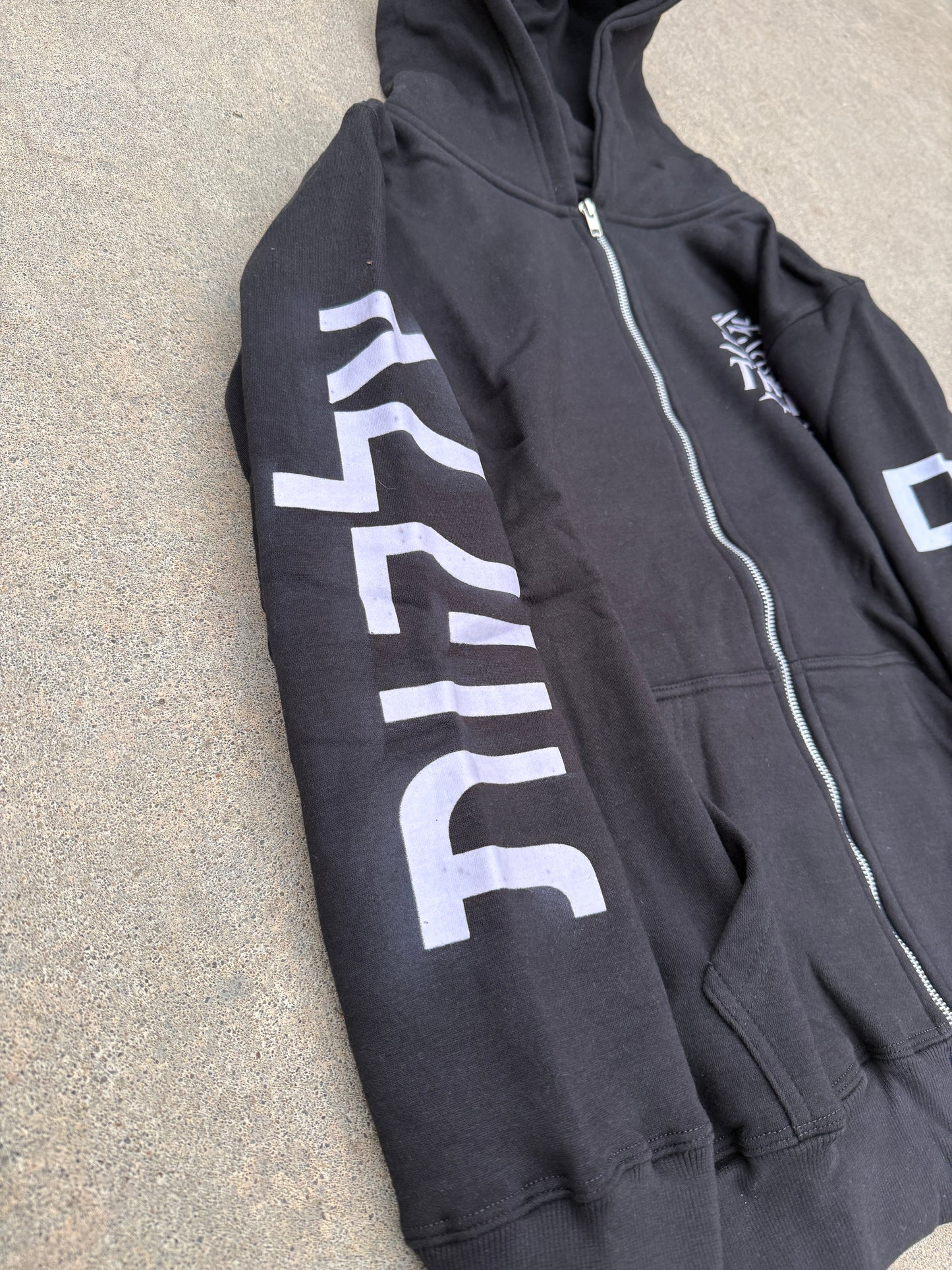 Scars and Thorns Black Zip-up Hoodie