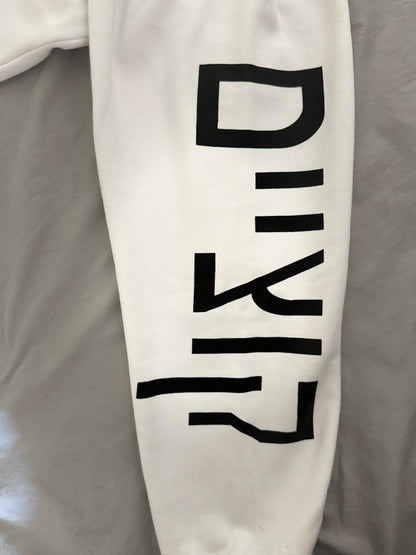 Scars and Thorns white Zip up